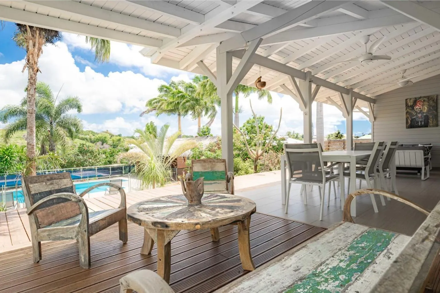 Villa Tikitanga Avec Piscine 10X5M A 650M De La Mer Saint-Francois  0*, Saint-Francois (Grande-Terre) Guadeloupe